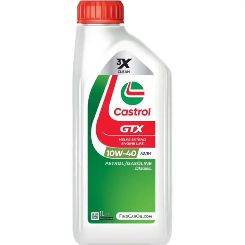 Livraison Gratuite 1L Huile Moteur Castrol GTX Ultraclean 10W40